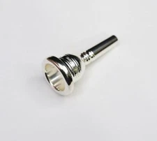 Genuine S.E. Shires American Classic Silver Tuba Mouthpiece, 2 NEW! Ships Fast!