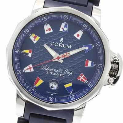 Corum Admirals Cup Trophy 41mm Automatic Watch Good Condition From Japan