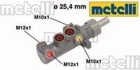 Metelli 05-0641 Hauptbremszylinder Bremszylinder FüR Ford