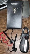 AMPROBE RS-3 Clamp Meter + Cables & Case GREAT Lightly used Shape Free Shipping