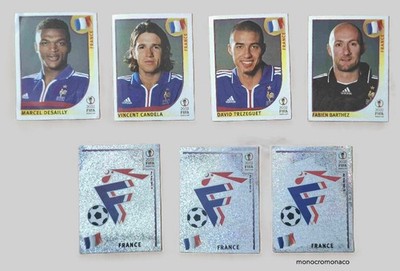 Panini Fifa WM 2002 Korea/Japan, 7 Sticker France