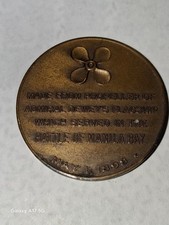 USS Olympia Made from Propeller of Ship Admiral George Dewey Relic Medal 32mm