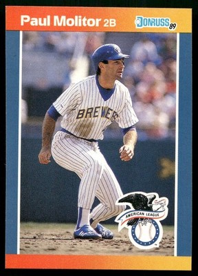 Paul Molitor - 1989 Donruss Baseball #3