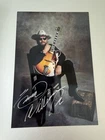 Singer HANK WILLIAMS JR Signed 4x6 Photo COUNTRY MUSIC AUTOGRAPH