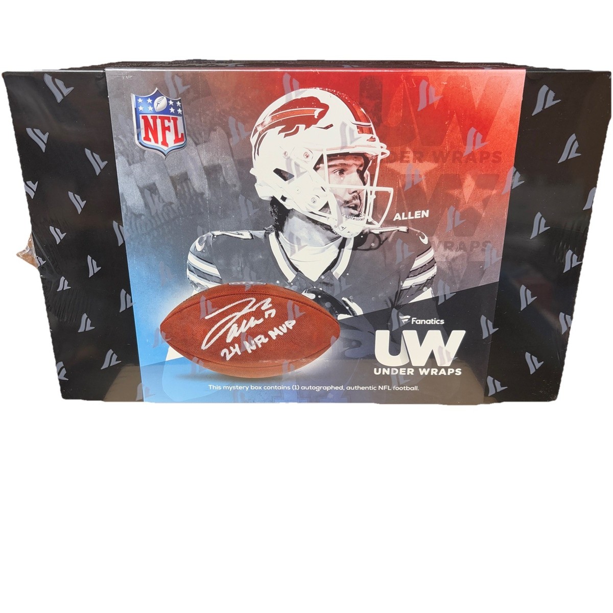 2025 Fanatics Under Wraps Authentic NFL Autographed Football