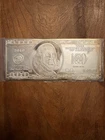 4 Ounce .999 Fine Silver 2010 One Hundred Dollar Bill.