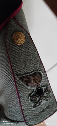 Giacca mod 40 grigio verde da tenente Genio Regio Esercito 2WW - Foto 4 di 16