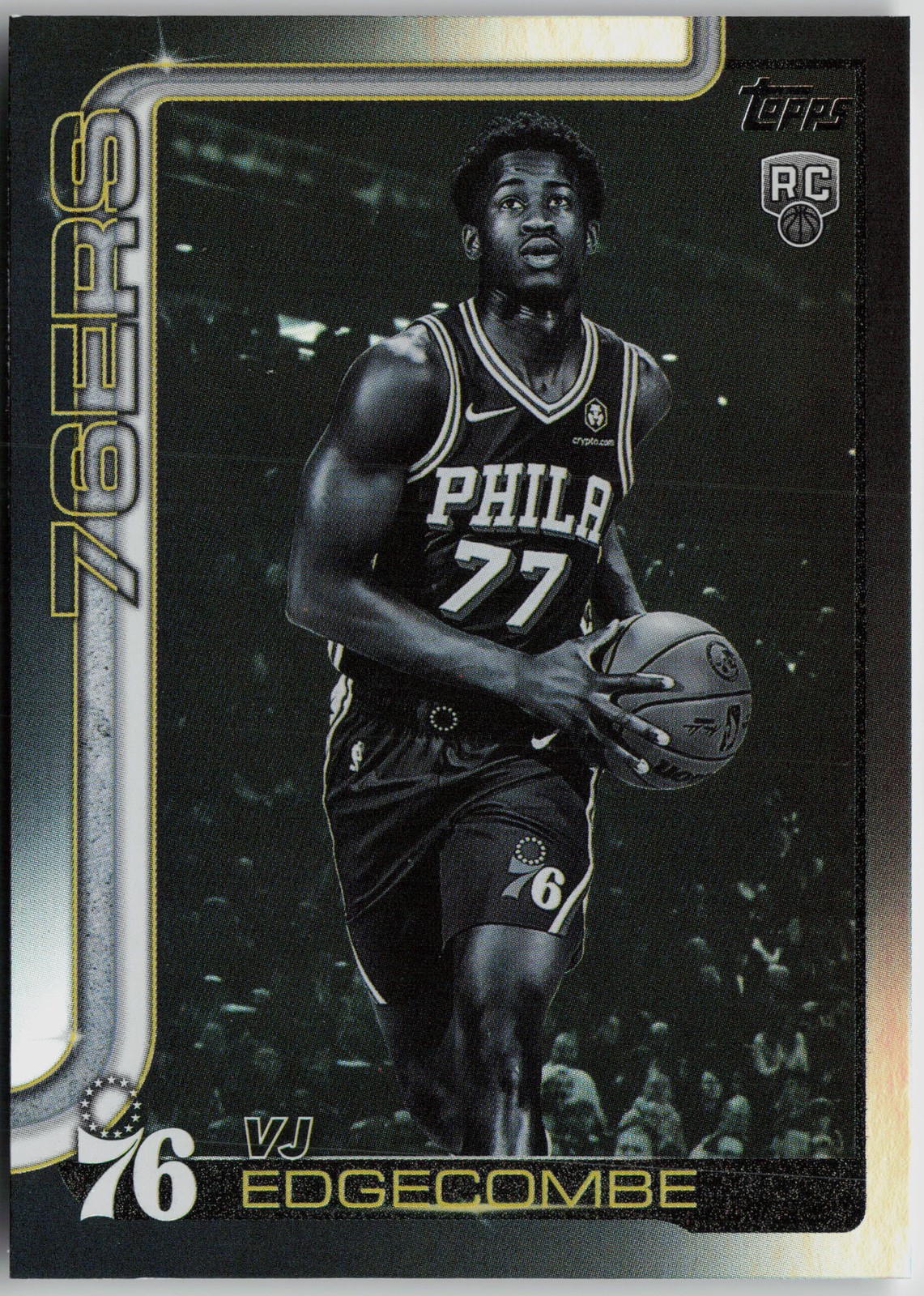 2025-26 Topps #203 VJ Edgecombe Blackout
