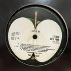 THE BEATLES Let It Be (1970 UK Pressing, Plain Cover) - 12" Vinyl Record LP - VG
