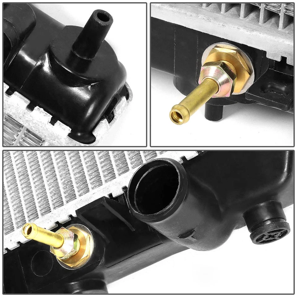 Fit 96-00 Infiniti QX4/Nissan Pathfinder AT OE Style Aluminum Radiator DPI 2055 - Image 4 of 4