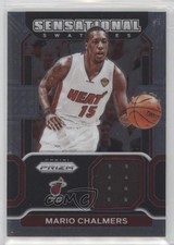 2021-22 Panini Prizm Sensational Swatches Mario Chalmers #SW-MCH 0nm7