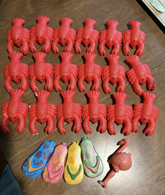 Lobster Blow Mold String Lights ( 18-JUST FORMS) Party Lights Nautical Beachy