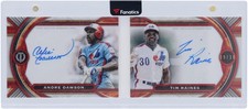 Autographed Andre Dawson Expos Baseball Slabbed Card Item#14357529 COA