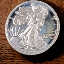 Money Metals-Walking Liberty Round, 1/2 oz pure .999 Fine Silver JUST FOR YOU! 79.64 per troy oz