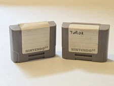 (Lot Of 2) N64 Nintendo 64 Controller Pak NUS-004 OEM Smoke Free 