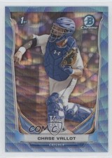 2014 Bowman Draft Chrome Blue Wave Refractor Chase Vallot #CDP38 00jz