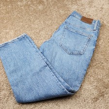 Madewell The Perfect Vintage Jean Light Wash Blue High Rise Denim 28P Petite