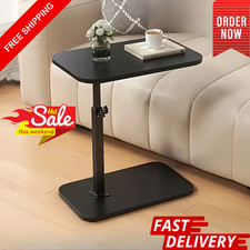 360° Rotating C Shaped Side Table Adjustable Height Laptop Sofa Bed Table