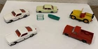 Vintage Lesney Matchbox 5 car lot-Mustangs, Corsair w/Boat, Jeep, Gladiator!