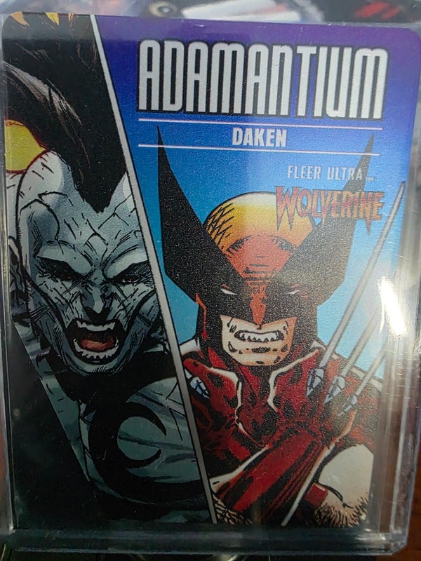 2023 Fleer Ultra Wolverine Adamantium Daken #AD-9