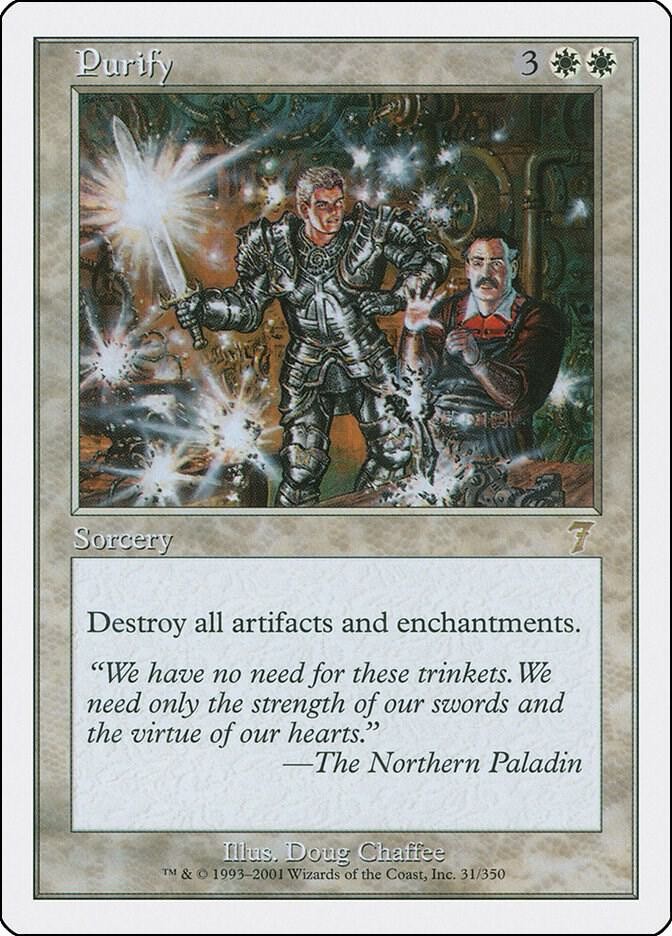 Purify 31 R 7th Edition Magic: The Gathering NM/M