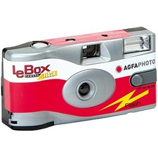 Agfa LeBox Single Use Disposable Camera with Flash 27exp From Japan New mh6#