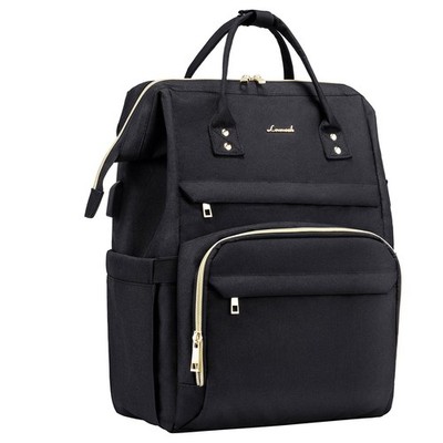 Rucksack Damen, Wasserdicht Laptop rucksack 15,6 Zoll Groß Backpack Schulruck...