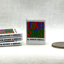 LOVE STORY 1:12 Scale Miniature Readable Book