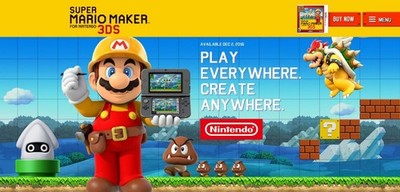 Super Mario Maker (Nintendo 3DS) New