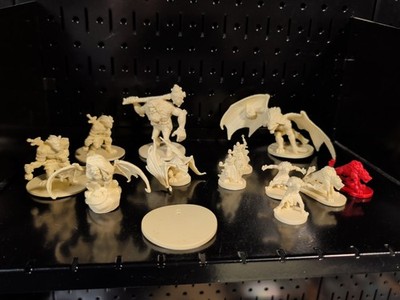 FFG Descent Journeys in the Dark 1st Edition  Monster Miniatures Lot of 12
