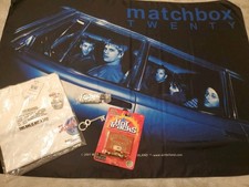 Matchbox Twenty 20 Lot free ship Keychain Car Shot Glass Banner shirt