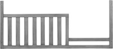 Chandler Crib to Toddler Bed Guard Rail Conversion Kit, Graphite Gray, Greenguar