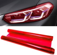 Red Chameleon Tint Film For Car Taillight Headlight And Fog Light Color Red