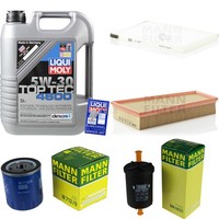 Inspektionskit Filter Liqui Moly ÖL 5L 5W-30 FüR CitroëN Xsara N1 2.0 16V N2