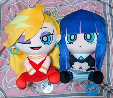 Panty Stocking with Garterbelt Sitting Plush doll Set of 2 11.81" 30cm Gigo