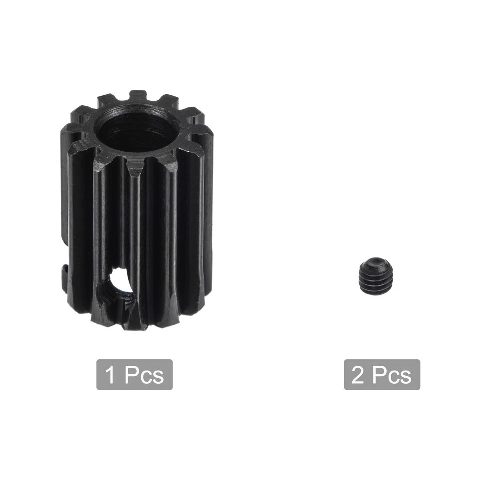 7mm Blende 12T Modul 1 15 # Stahl Spur Diff Differentialritzel Motor Getriebe - Bild 4 von 4