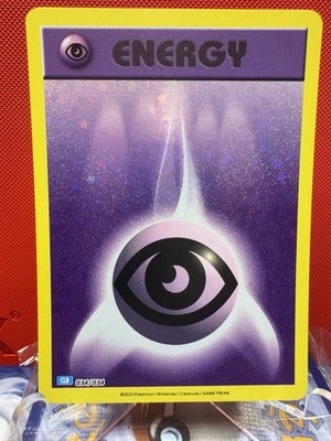 Psychic Energy 34/34 Holo Classic Collection CLB Promo 2023 Pokemon Card  #882