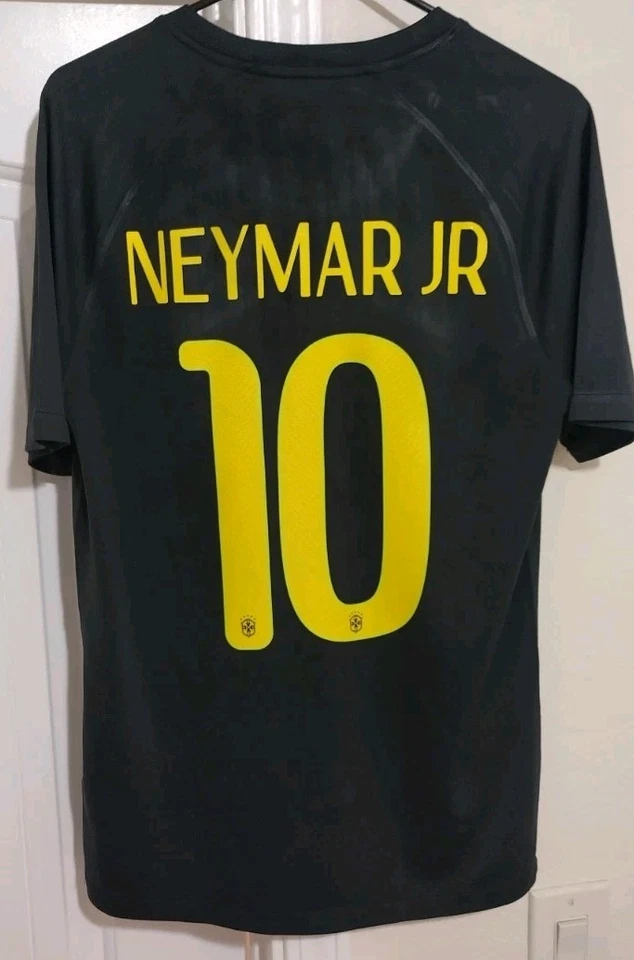 Neymar Jr Brazil Nike 2014 Third Authentic Rare Player Jersey Men’s SMALL - Image 4 of 4
