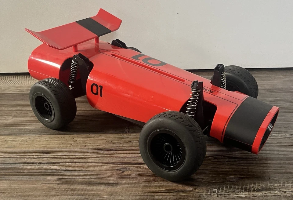 FAO Schwarz 2017 Merchsource RC Race Car Red Apex-1 01 No Remote UnTested PARTS  - Image 2 of 4