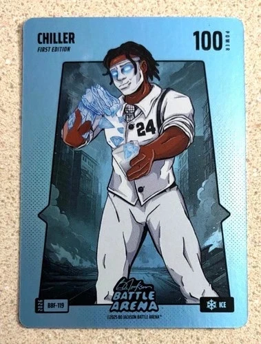 2026 Bo Jackson Battle Arena #BBF-119 `CHILLER` Cam Thomas Blue Ice Foil!