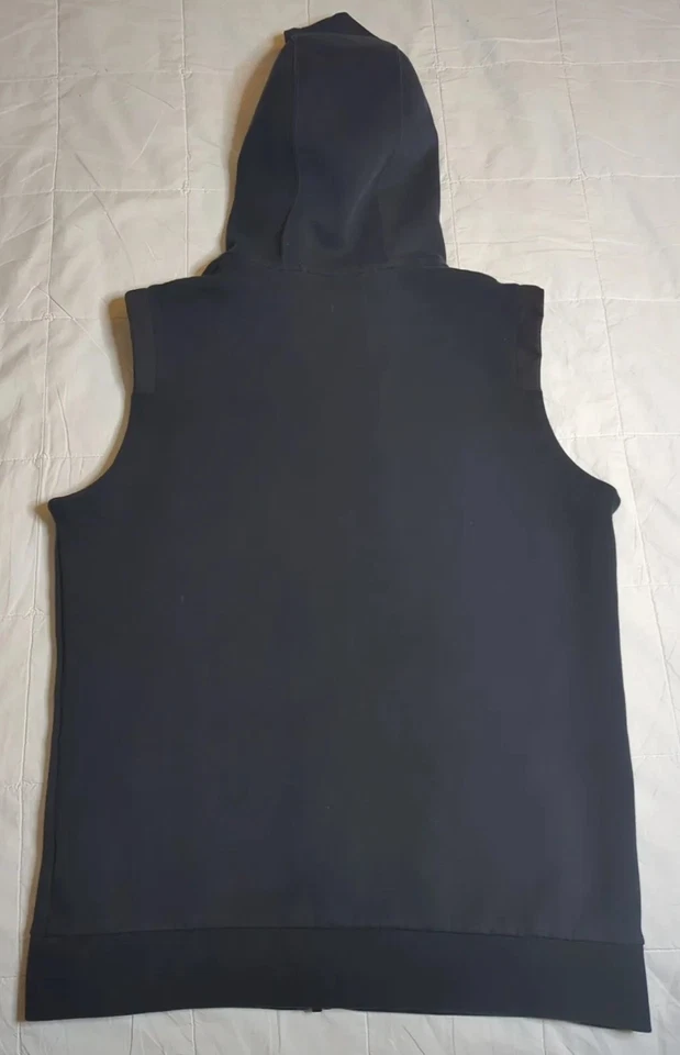 Chaleco con Capucha Peak Velocity Para Hombre Negro Atlético Metrofleece Talla Mediana  Foto 2 de 4