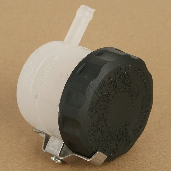 Universal Motorcycle Front Brake Fluid Bottle Master Cylinder Oil Reservoir Cup - Image 3 of 4