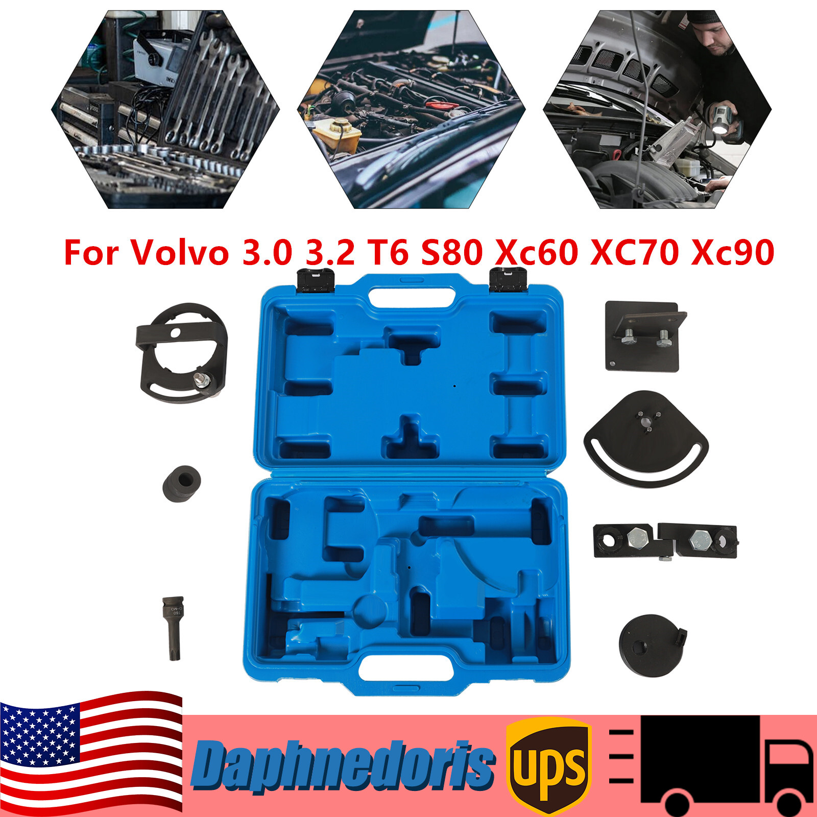 Volvo 3.0 3.2 T6 Camshaft Timing Belt Tool Kit for S80 XC60 XC70 XC90