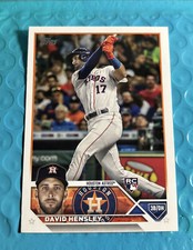 2023 Topps Series 2 David Hensley  #649  RC Rookie Houston Astros Baseball Card