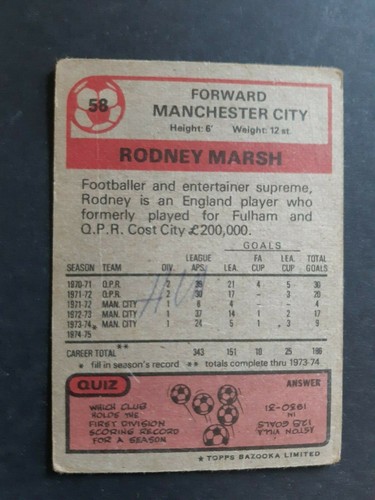 Topps Football Trade Cards 1975 - 76 Red & Grey Backs - Multi-list UPDATED - Picture 32 of 174