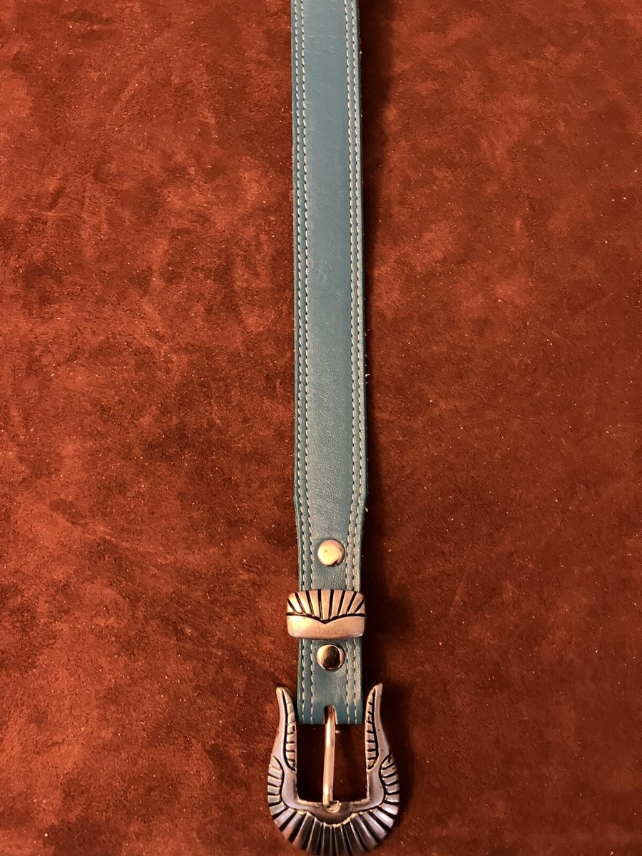 Turquoise Nocona Genuine Leather Southwestern Belt | eBay