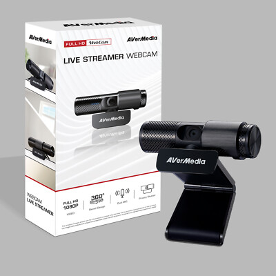 AVerMedia Live Streamer WEB CAM PW313 Full HD 1080P Premium