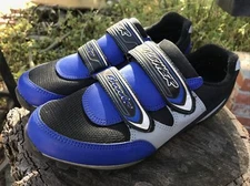 Answer By Reebok Speeder Mens Leather Cycling Shoes Sz. US 7.5 Sports Biking