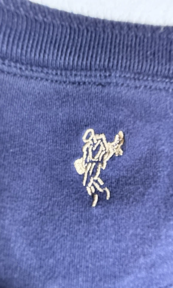 Chaleco Suéter de Golf Ashworth Para Hombre Talla XL Azul Marino Cuello en V Algodón, Clásico-713 Foto 3 de 4