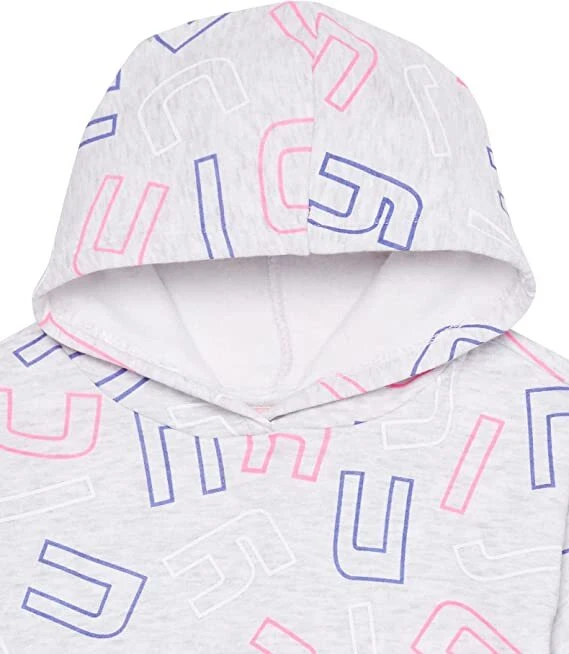 Juicy Couture Niñas Gris Sudadera con Capucha Conjunto de 2 piezas Jogger Talla 2T 3T 4 5 6 6X 7 8/10 12 Foto 2 de 4